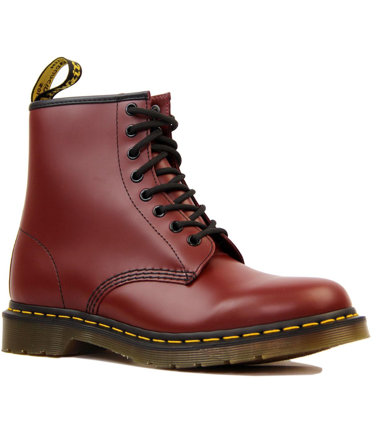 dr martens smooth red