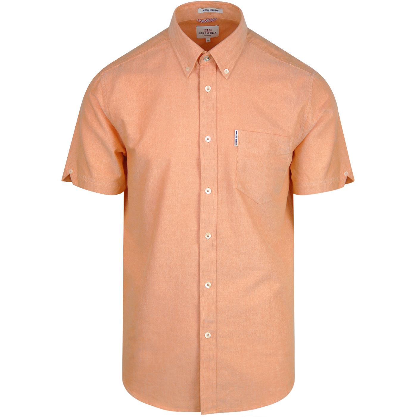 Ben Sherman SS Core Oxford Shirt Camisa Casual para Hombre