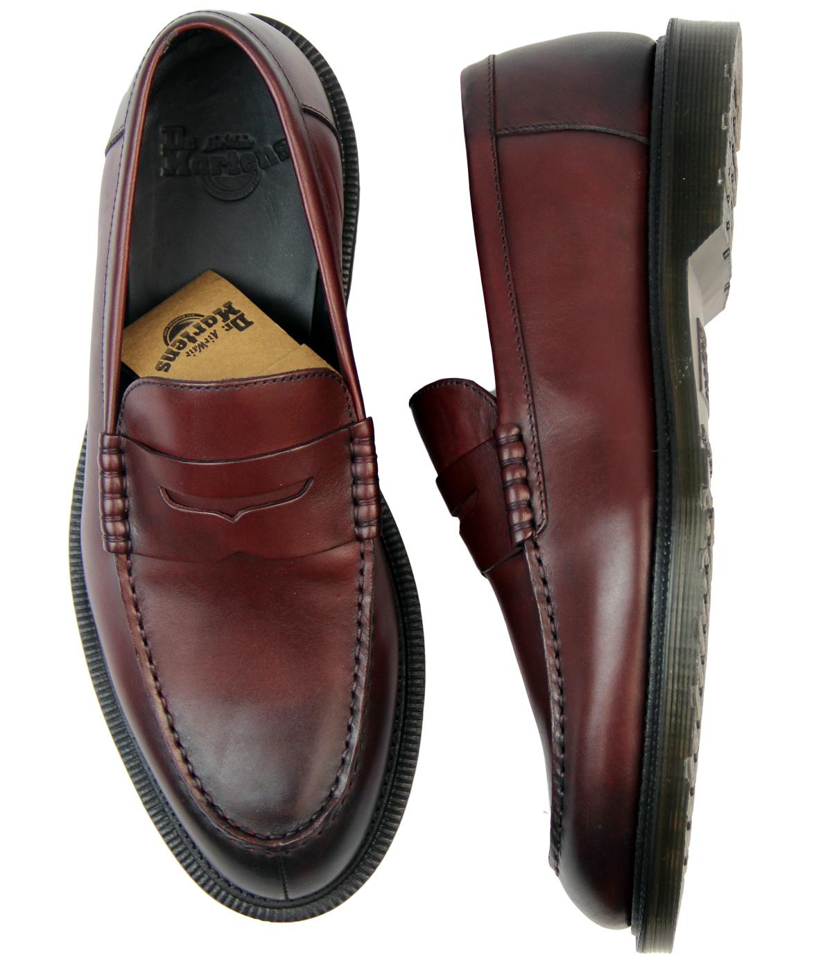 Dr. Martens Henley Penton - Scarpe A Collo Alto Unisex In Pelle, Nero