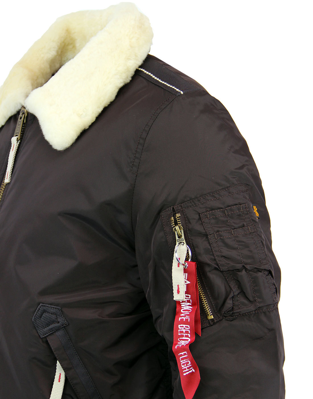 ALPHA INDUSTRIES Injector III 70s Mod Bomber Jacket ...