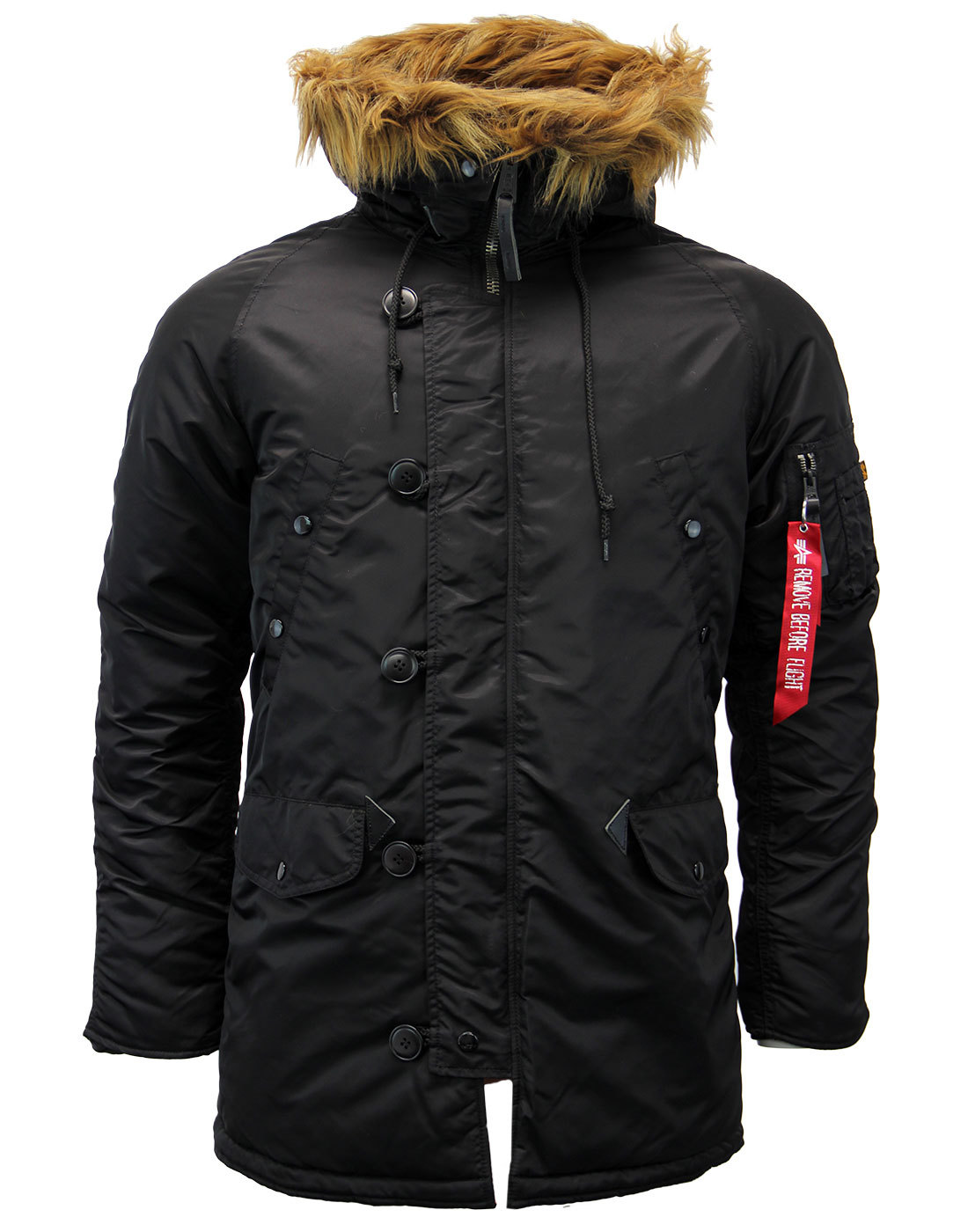 ALPHA INDUSTRIES N3B VF59 Vintage Fit Retro 60s Mod Snorkel Parka