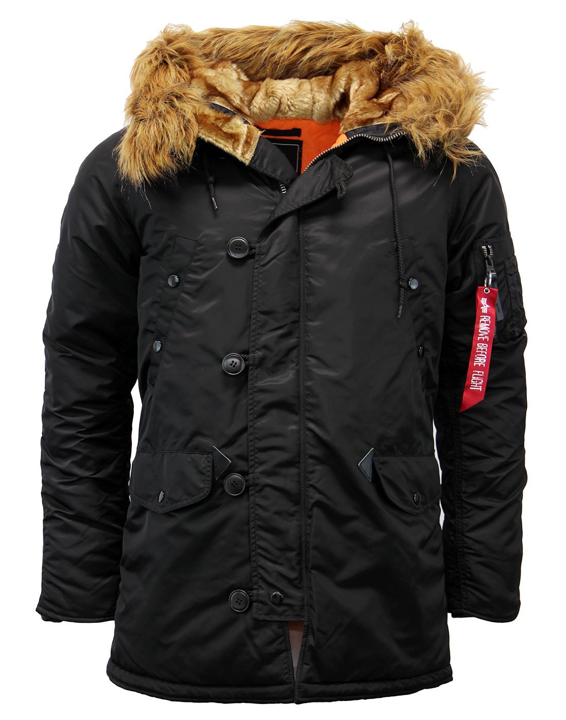 ALPHA INDUSTRIES N3B VF59 Vintage Fit Retro 60s Mod Snorkel Parka