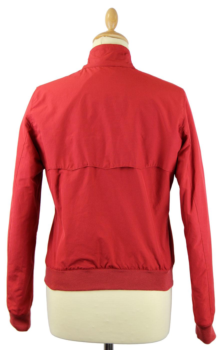 Baracuta Womens G9 Original Harrington Jacket in Dark Red
