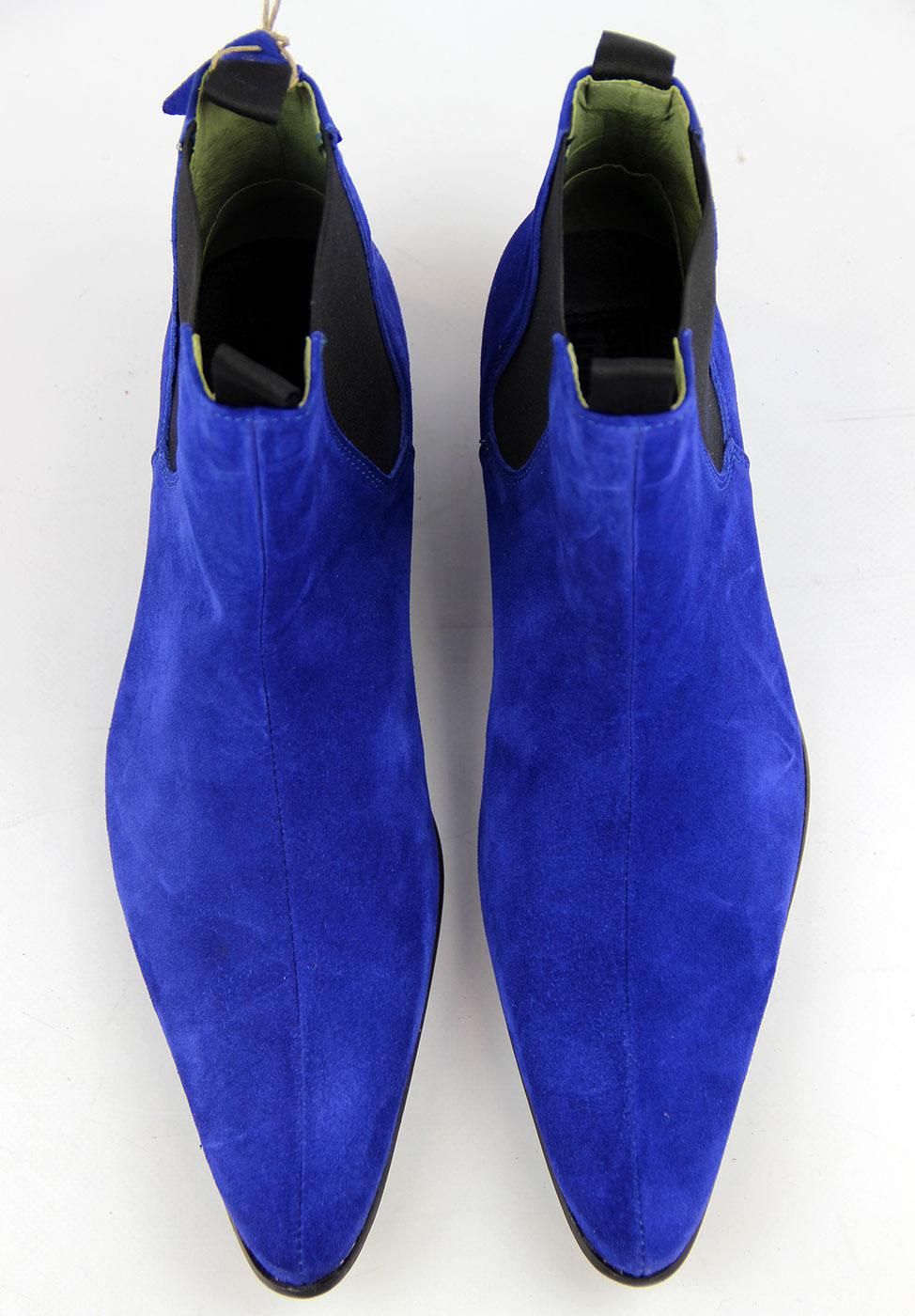 mens suede beatle boots