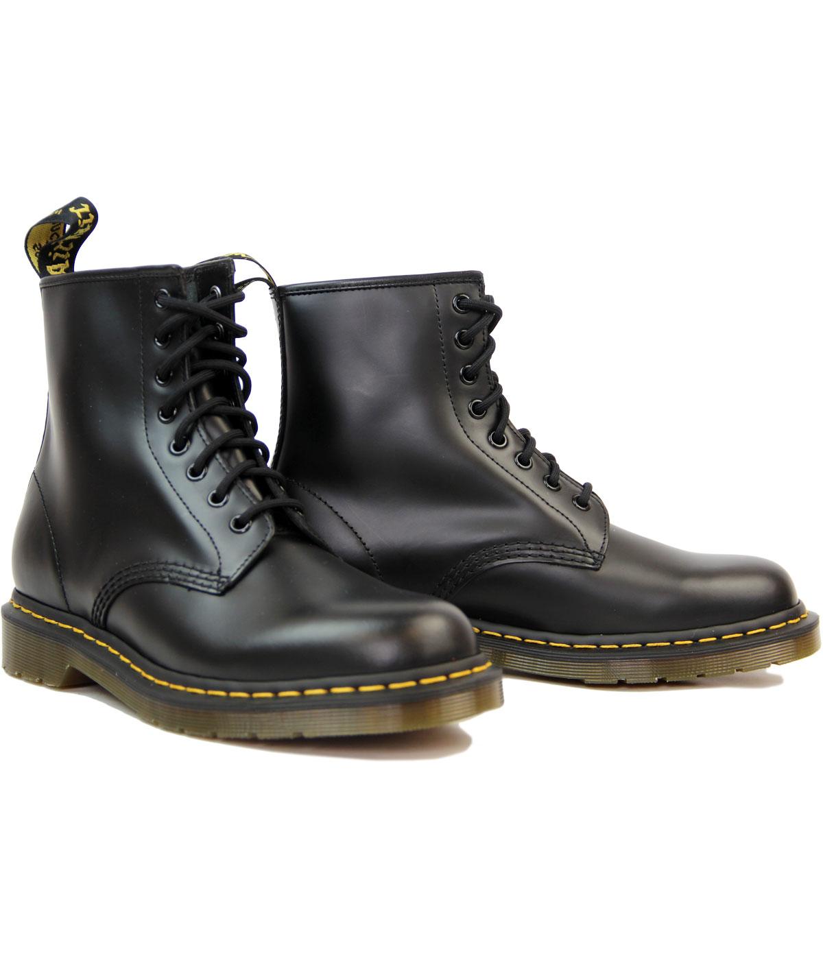Dr Martens 1460 Retro Mod Classic Smooth Black Leather Boots