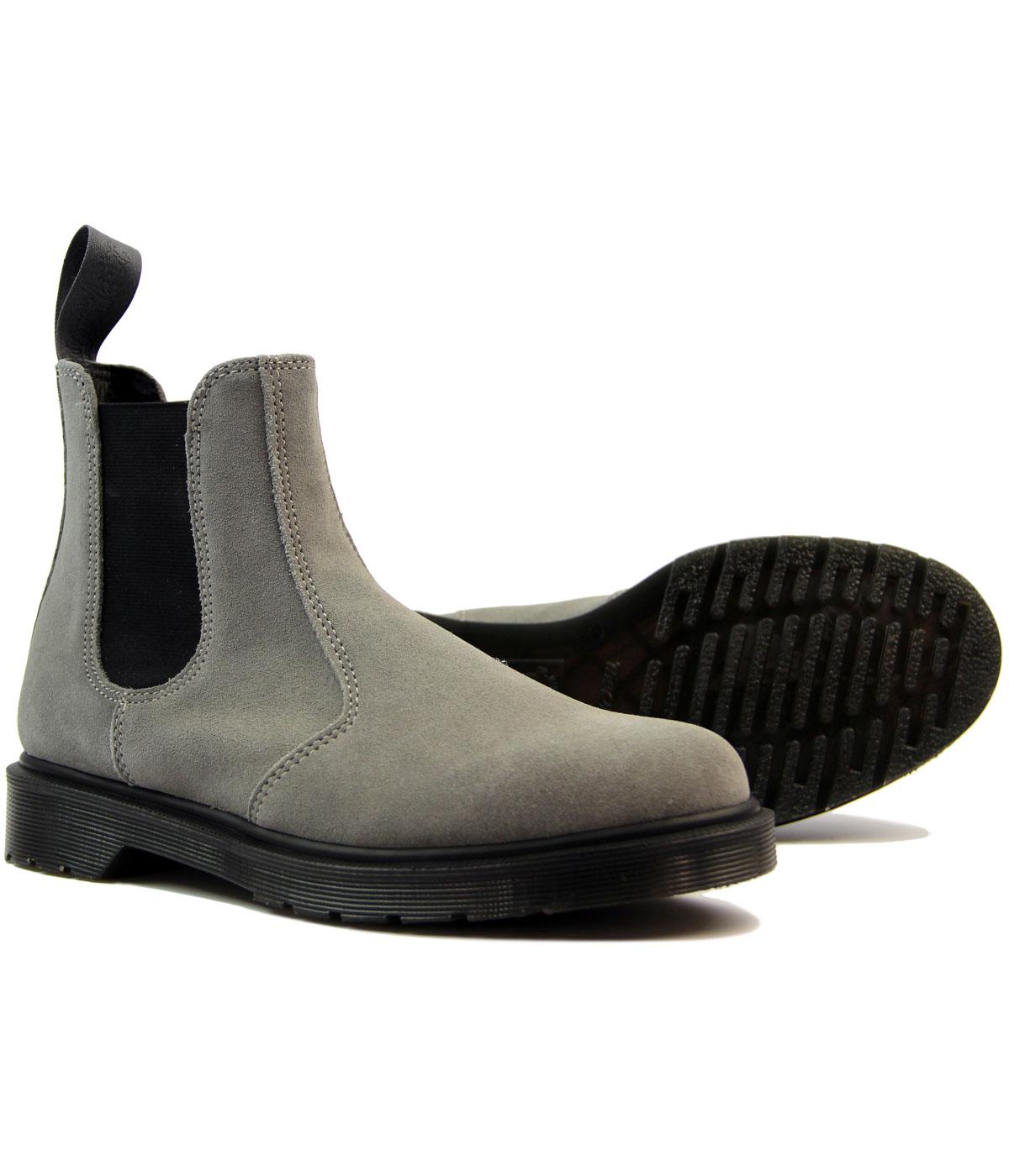 dr martens 2976 suede chelsea boots