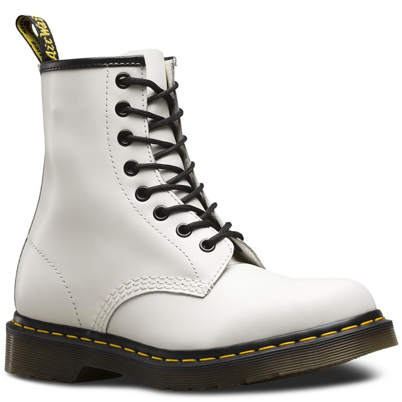 Dr Martens Men's 1460 Smooth Vintage Boots White