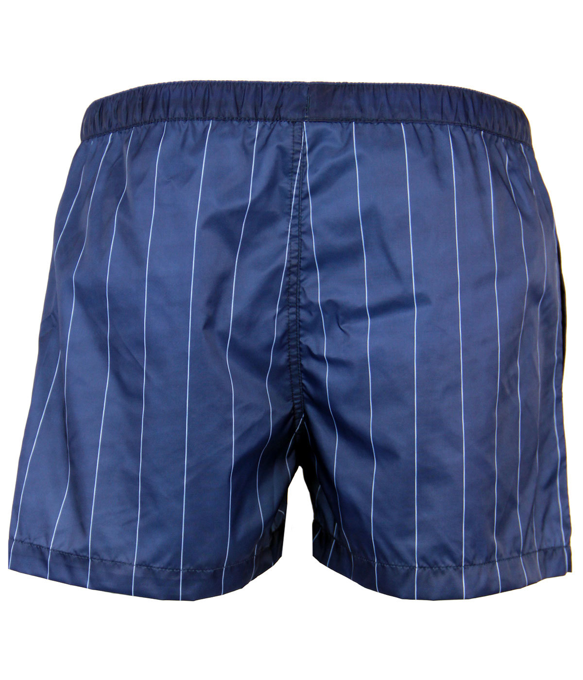 Crispolti ELLESSE Retro 80s Stripe Football Shorts in Dress Blues