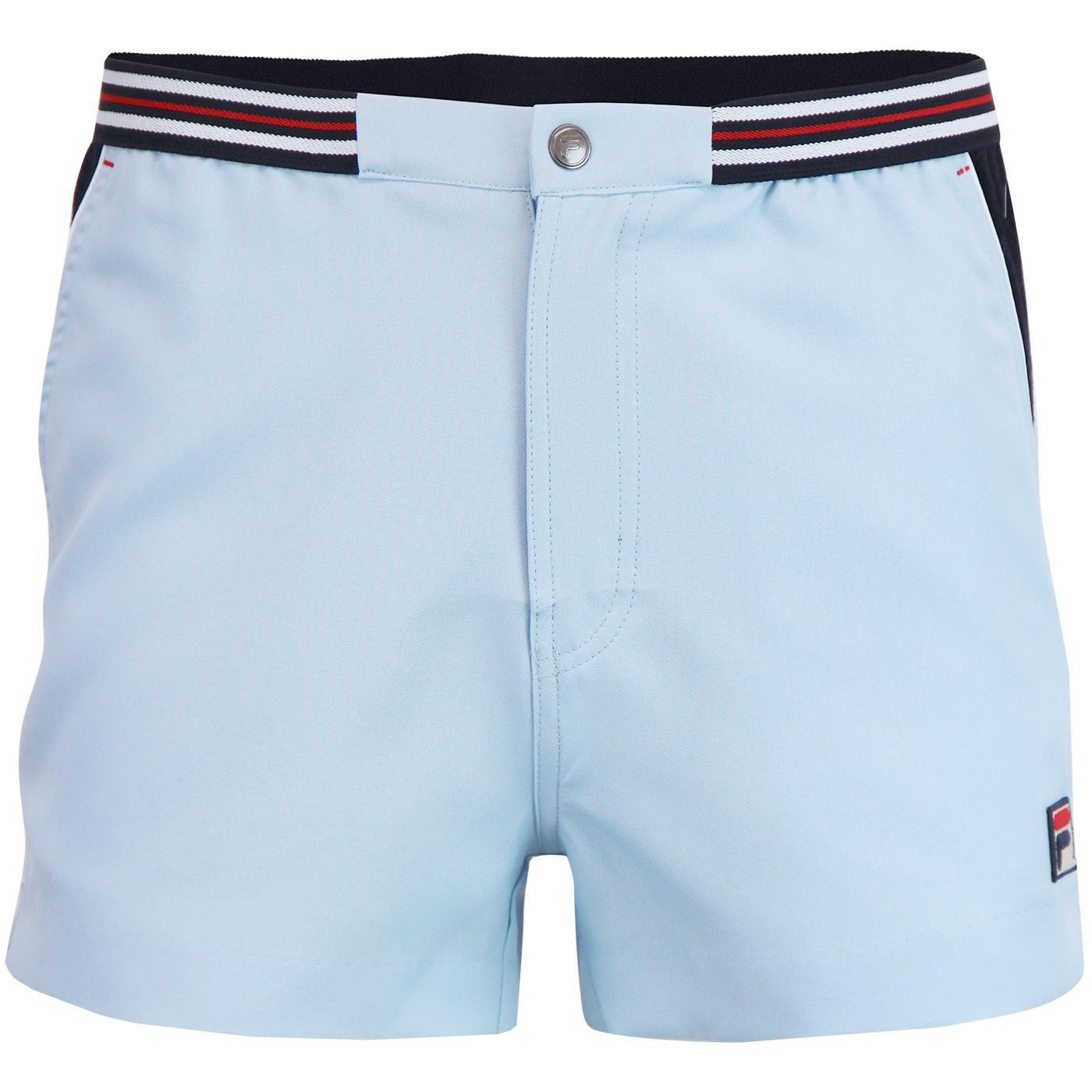 FILA VINTAGE Hightide 4 Retro Tennis Shorts Cashmere Blue