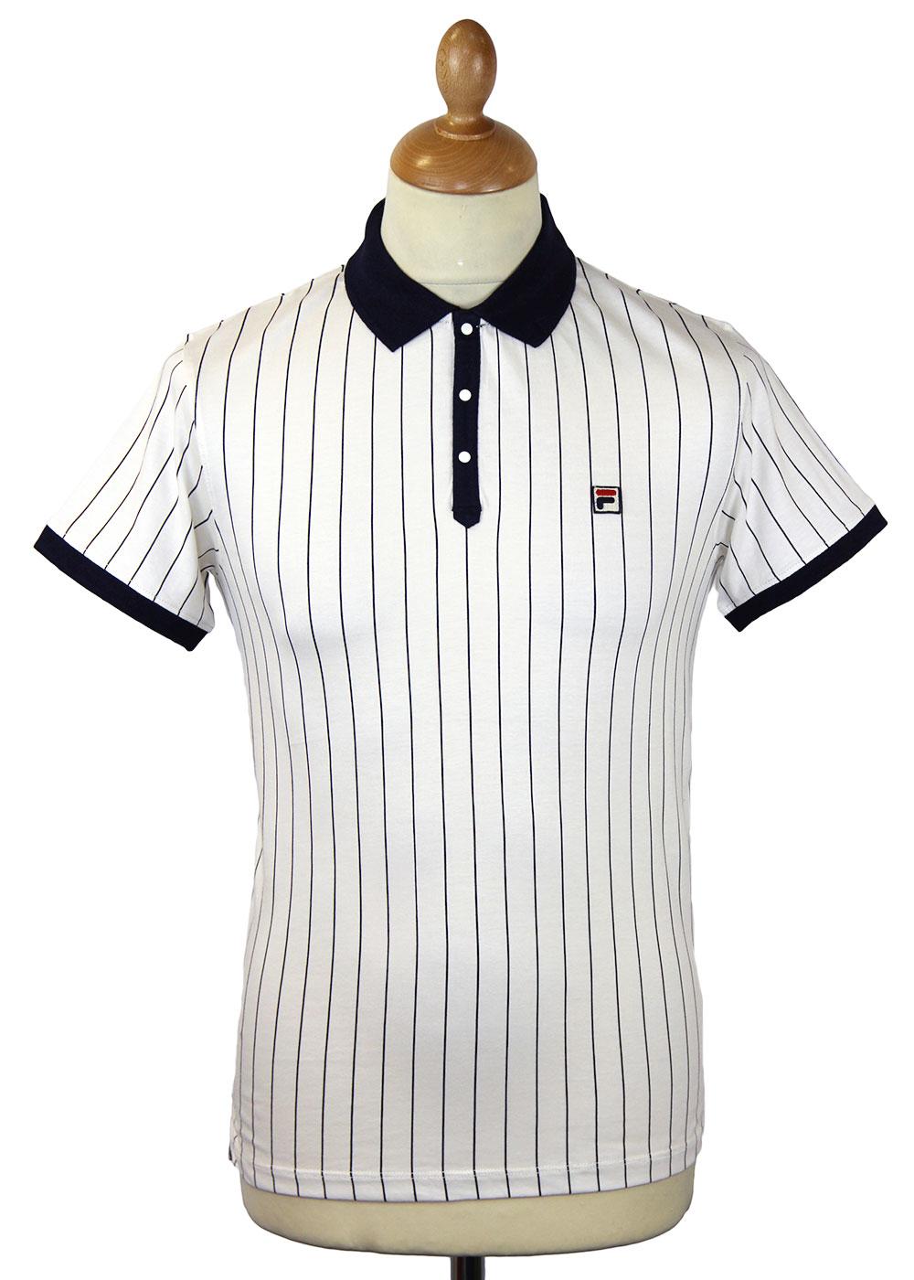 BB1 Borg Polo FILA VINTAGE Retro 70s Polo Top (Ga) BB1 Borg Polo FILA VINTAGE Retro 70s Polo Top (Ga)