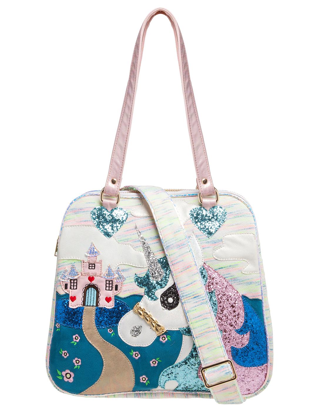 IRREGULAR CHOICE King Of The Castle Unicorn Shoulder Bag