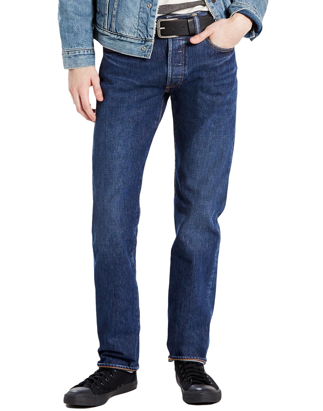LEVI'S® 501 Retro Mod Original Fit Straight Jeans Subway Station