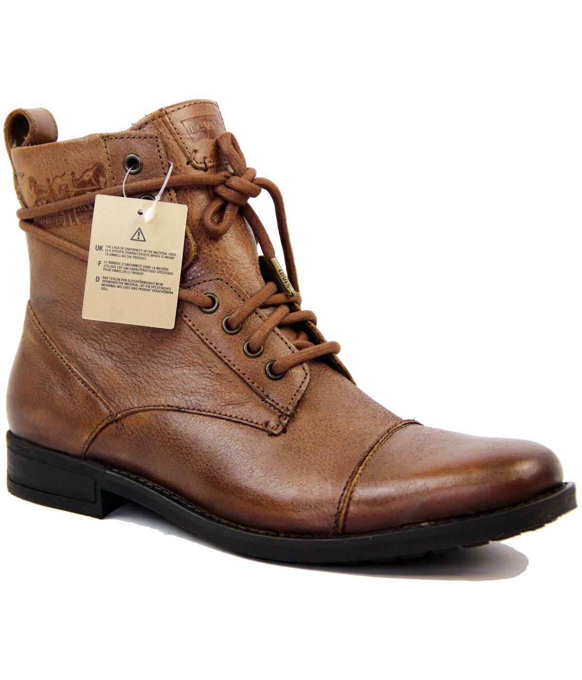 tan levi boots