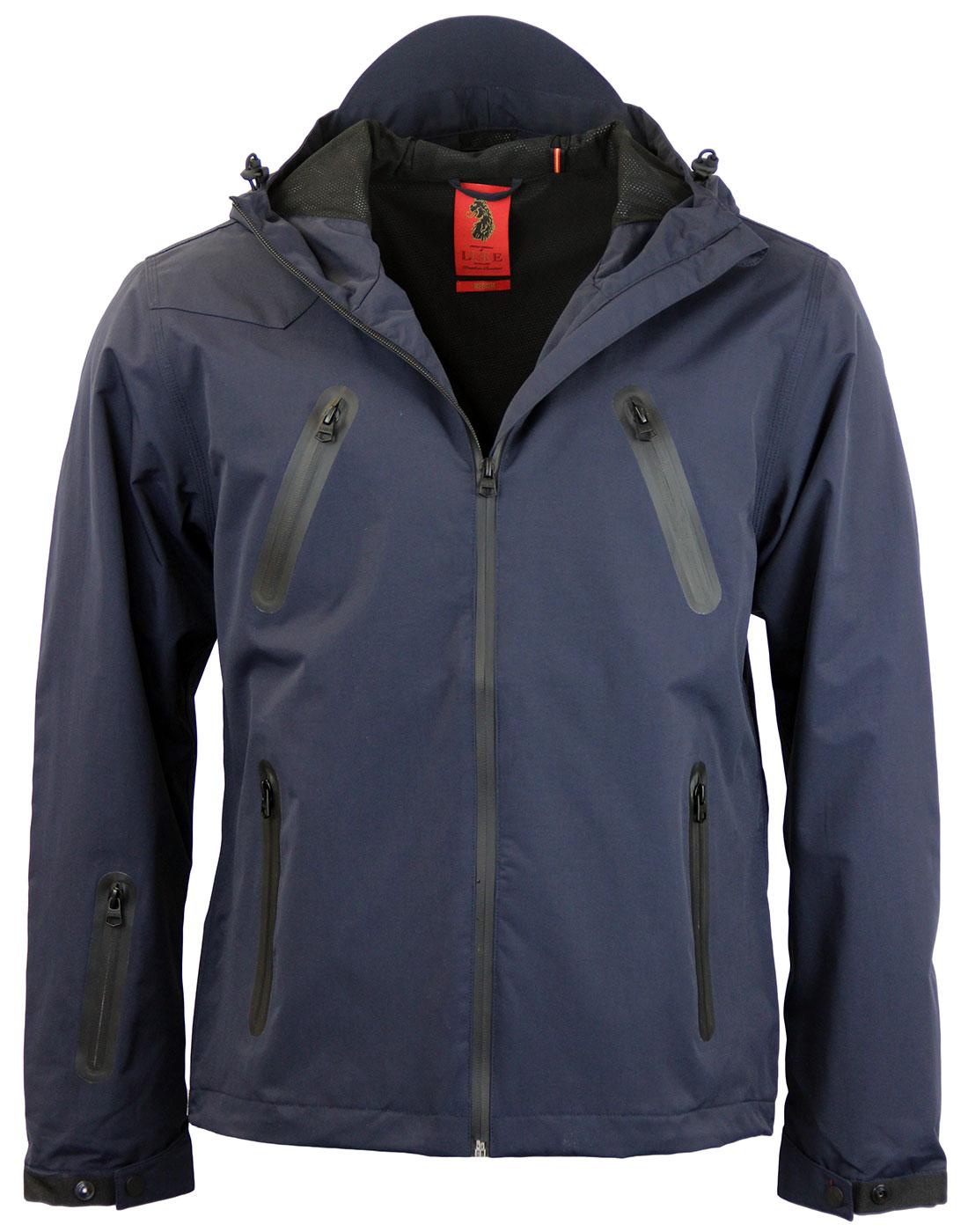 LUKE 1977 Submarine Door Waterproof Technical Jacket in Navy