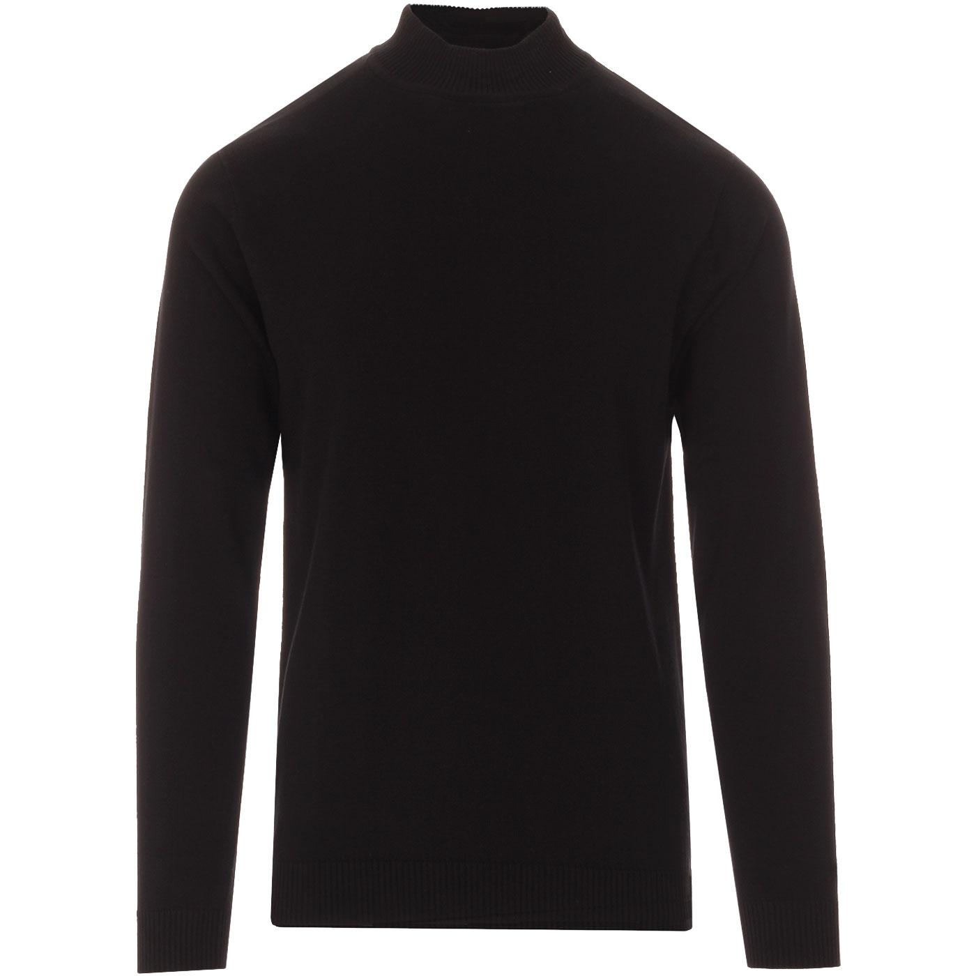 turtleneck black jumper