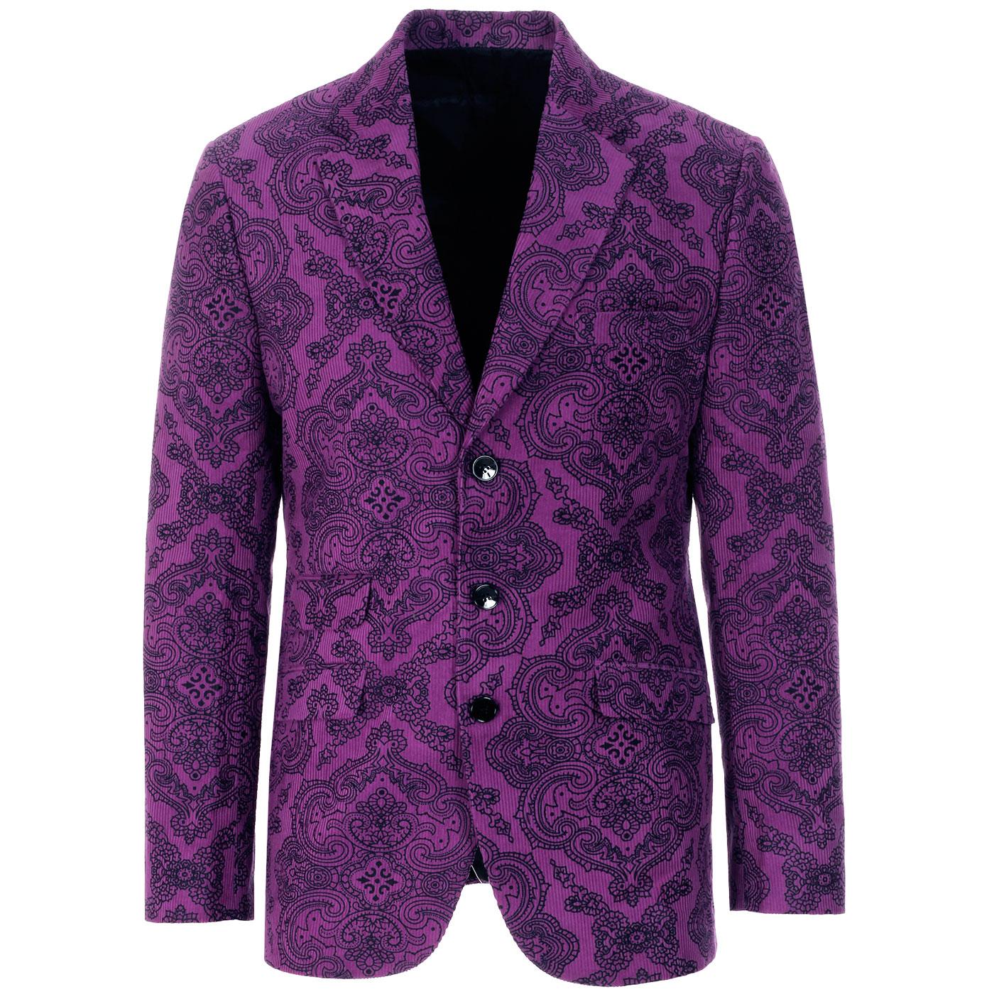 purple blazer jacket