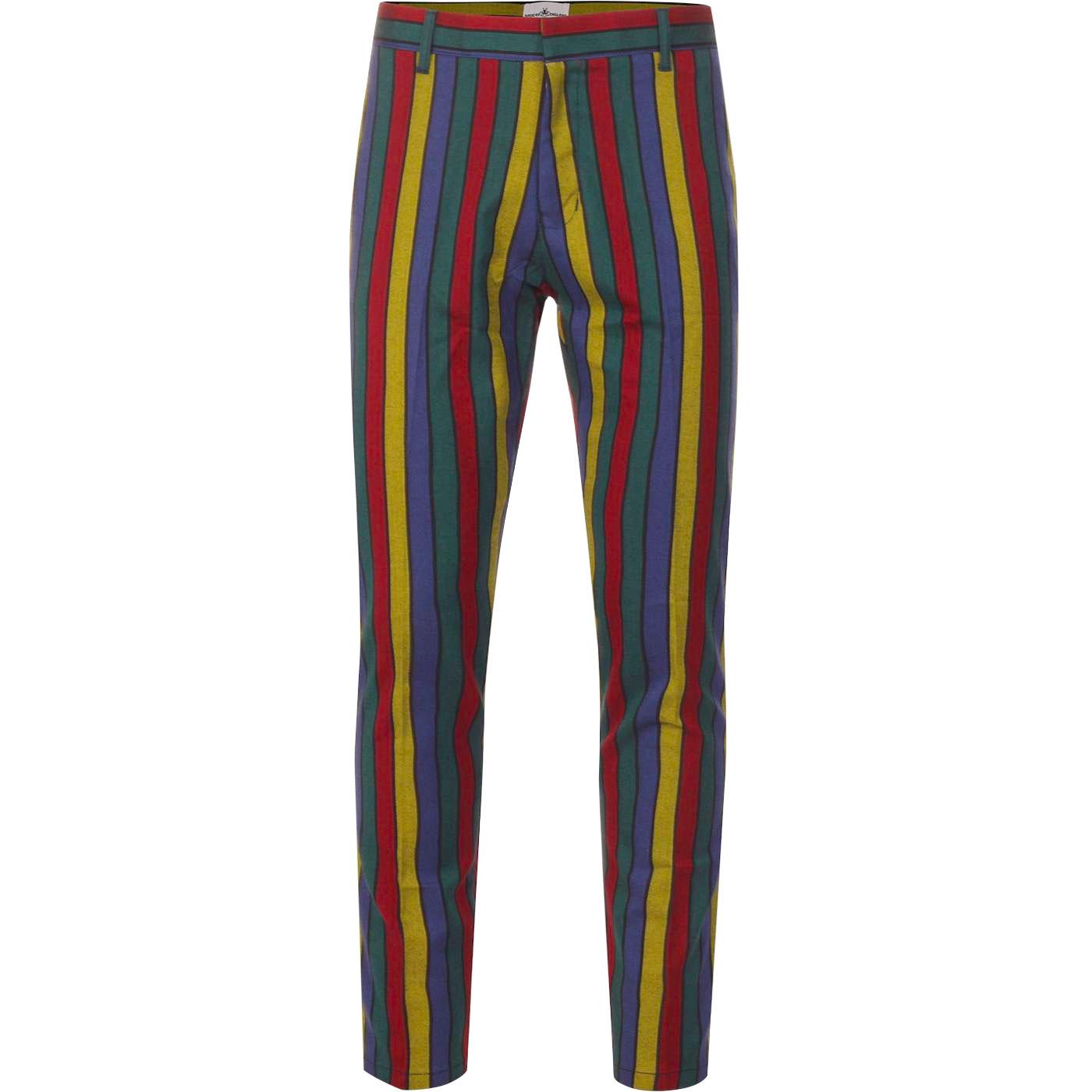 Hendrix Stripe 1960s Psychedelic Mod 