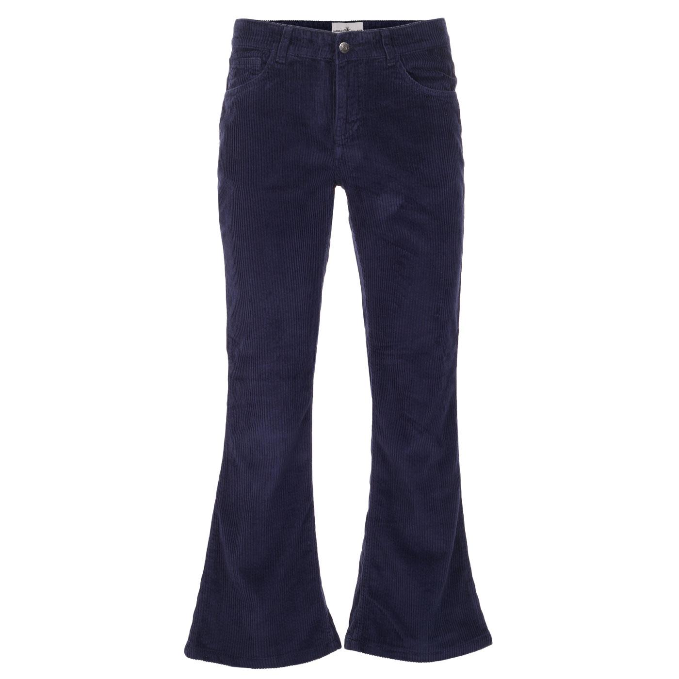 blue corduroy flares