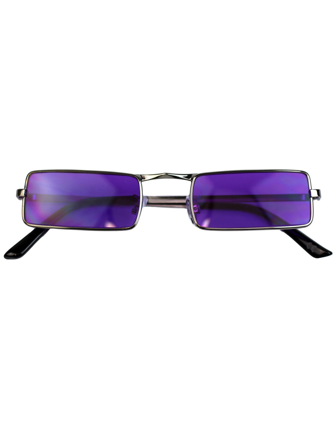 Madcap England Mcguinn 60s Mod Psychedelic Granny Glasses Purple