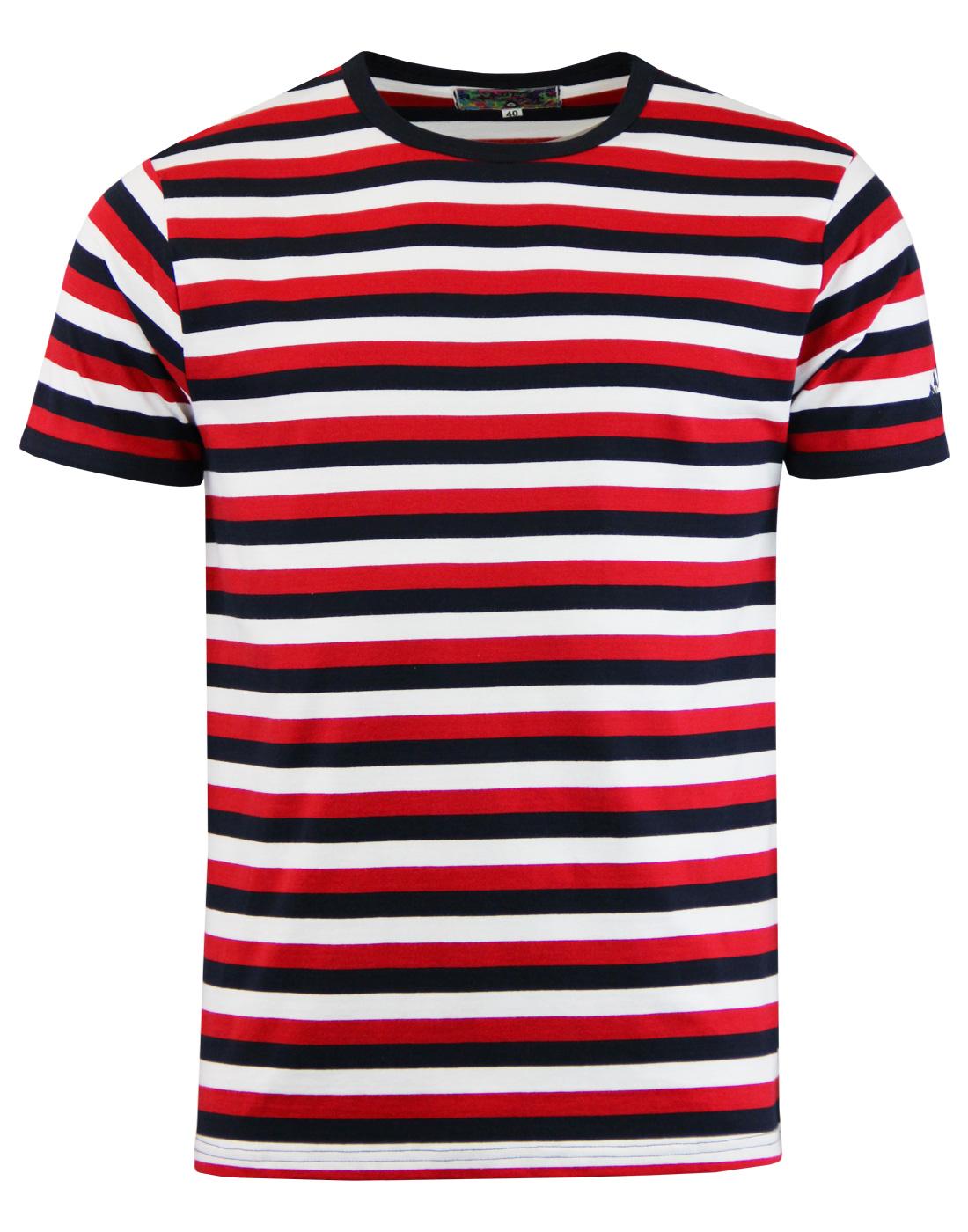 navy and white striped shirt mens