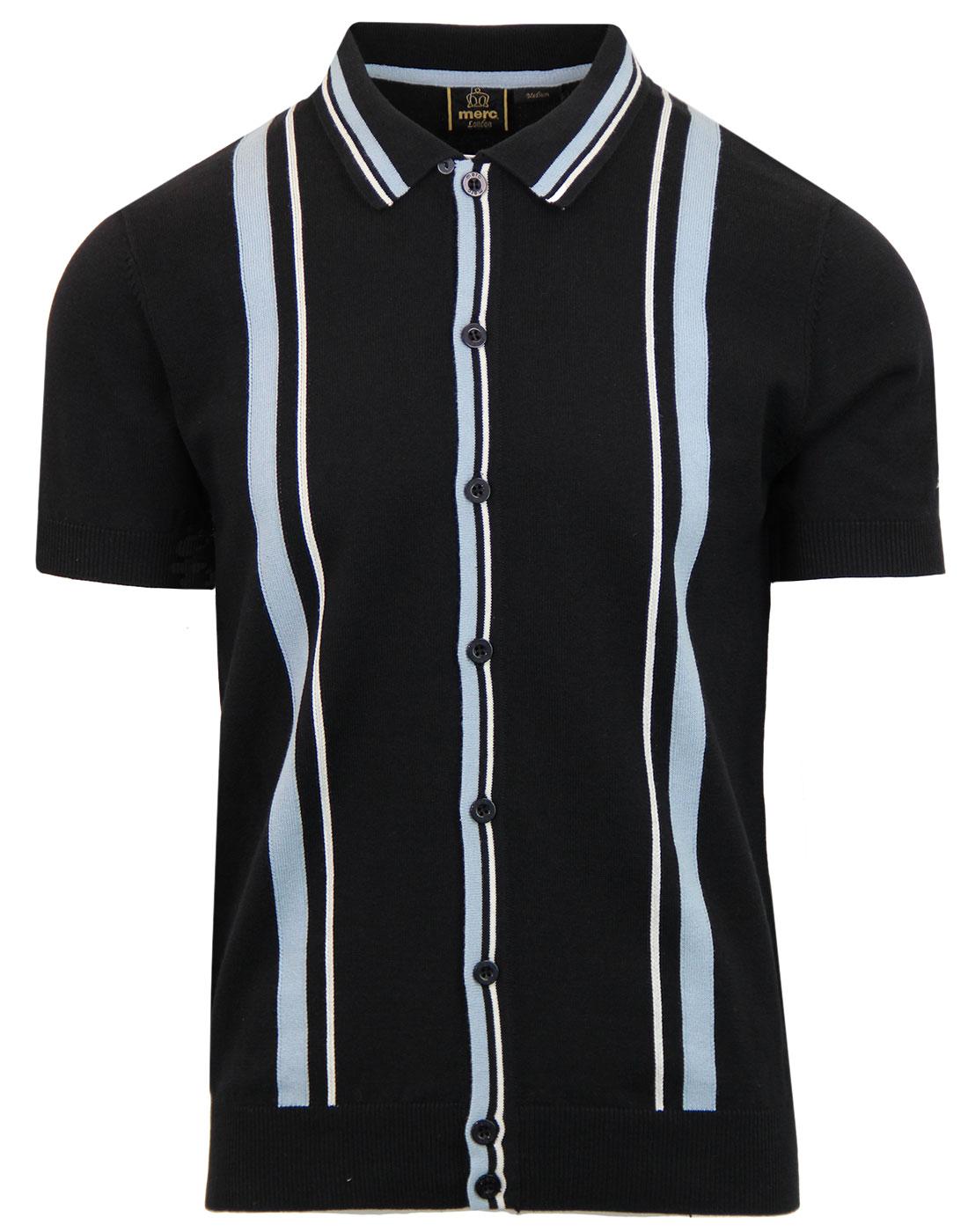 日本未入荷 STRIPE SUMMER KNIT POLO SHIRTS フラグスタフ