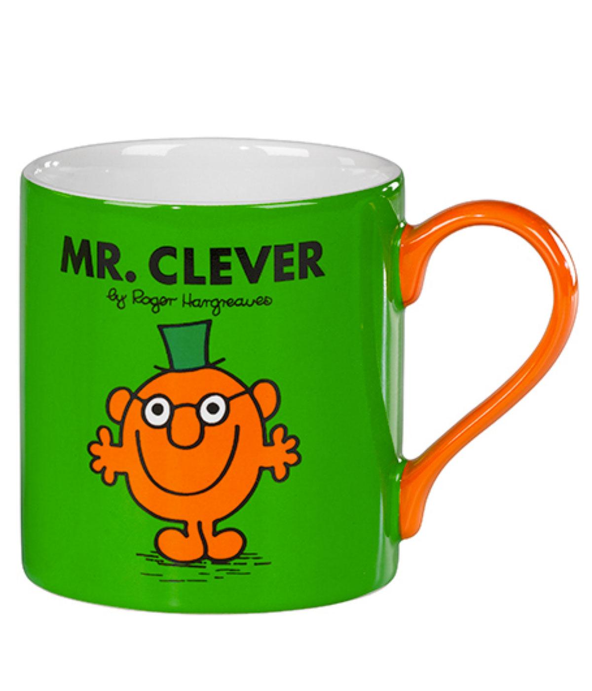 Mr Clever Retro 1970s Vintage Mr Men and Little Miss Mug