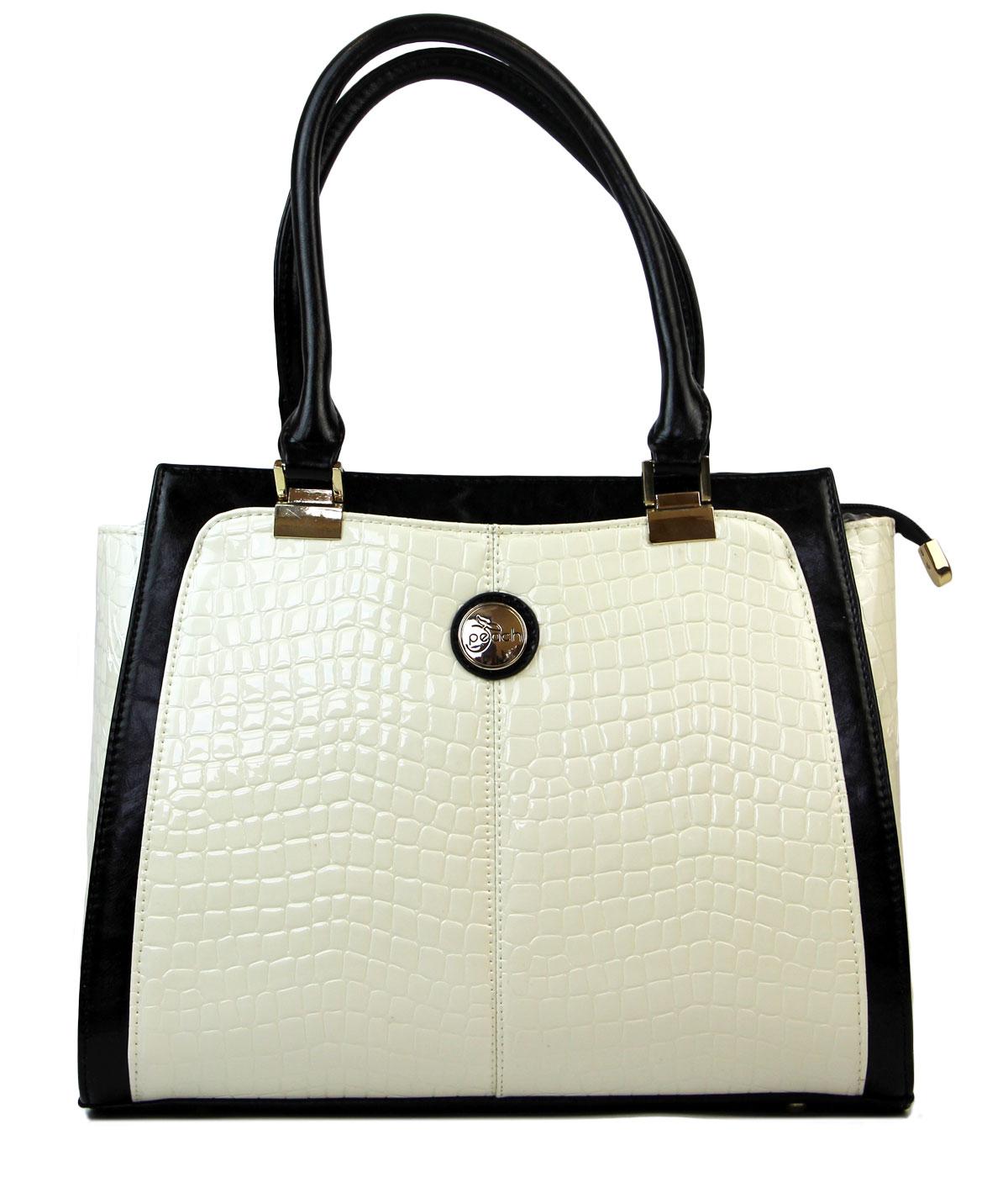 croc white bag