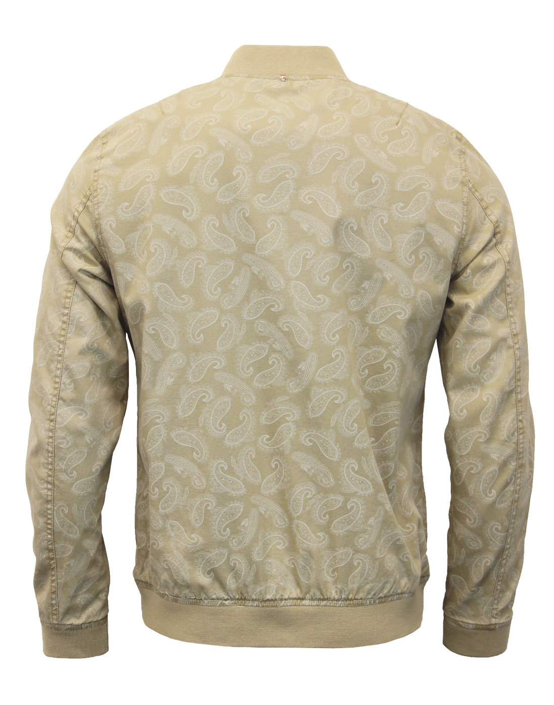 pretty green paisley windbreaker