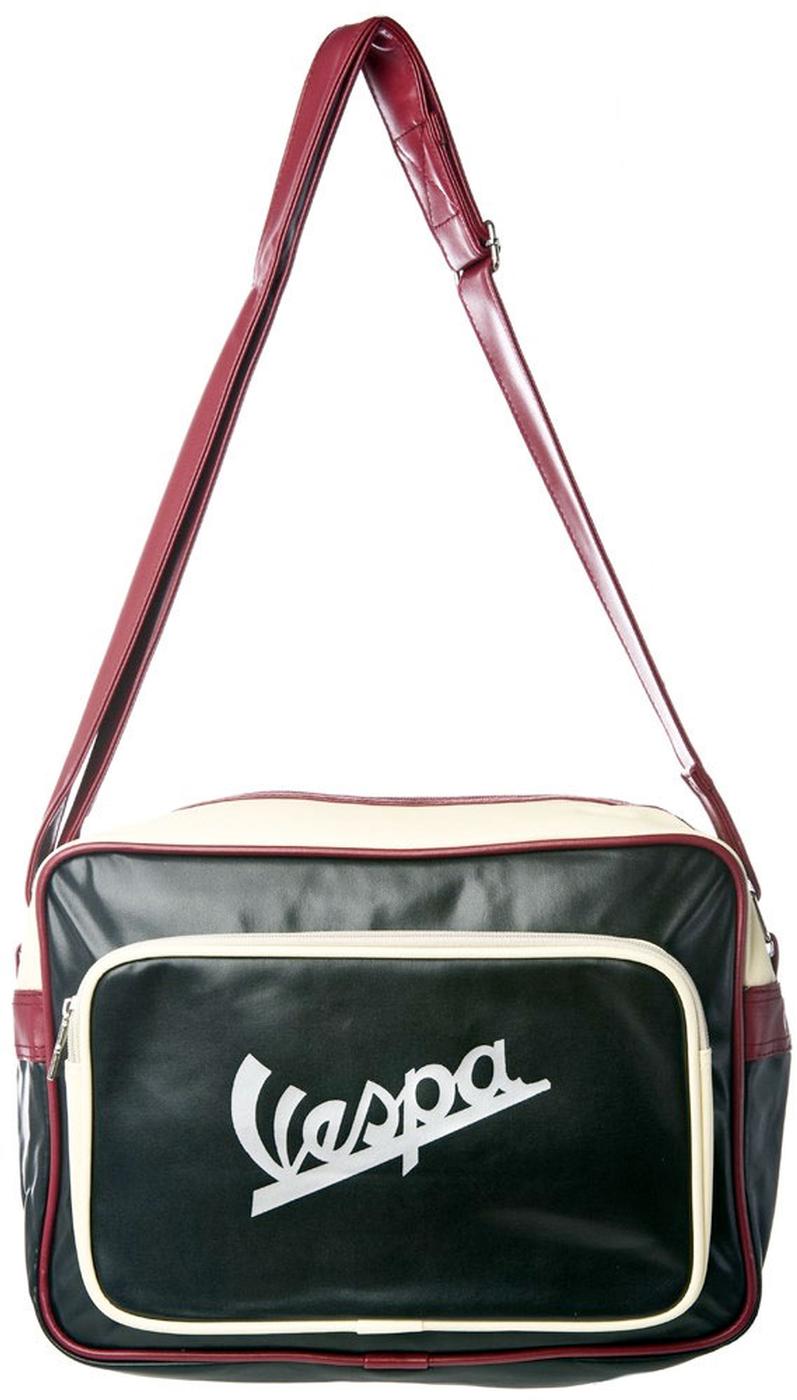 Vespa Retro Mod 60s Scooter Logo Shoulder Bag