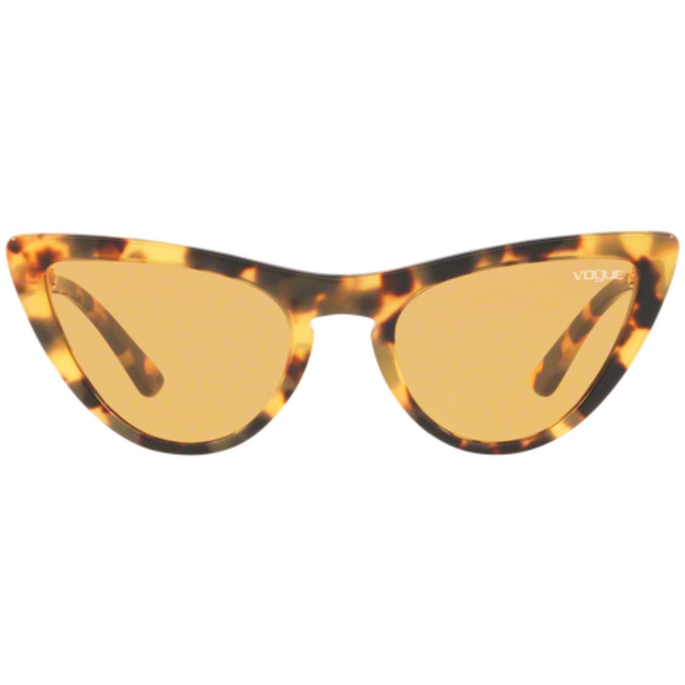 Vogue X Gigi Hadid Retro 1950s Catseye Sunglasses Yellow