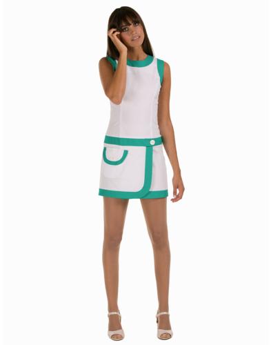 Atom Retro Clothing Mens Womens Mod Marmalade Retro Mod Sixties Style Tennis Dress